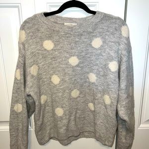 Womens H&M Polka Dot Sweater